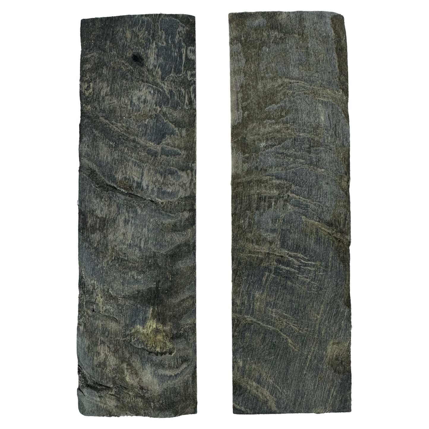 Ram Horn Scale Set Pair Dark, Knife Handle Making Premium Blanks 5 inch Unique Custom Knife Crafting Natural Material (Copy)