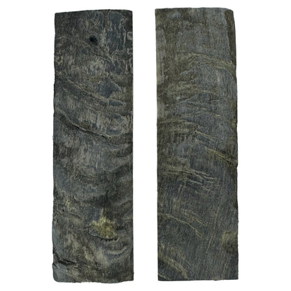 Ram Horn Scale Set Pair Dark, Knife Handle Making Premium Blanks 5 inch Unique Custom Knife Crafting Natural Material (Copy)