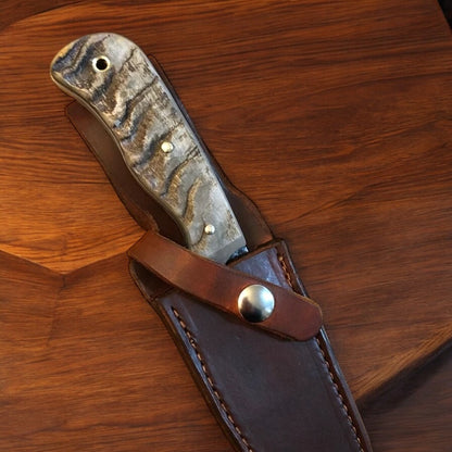 Ram Horn Knife Scale Set Pair Handle Making Premium Blanks 5 inch Unique Custom Knife Crafting Natural Material